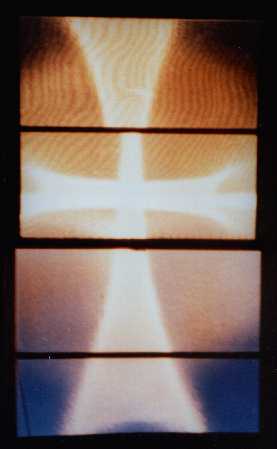 Photograph of a Cross of Light